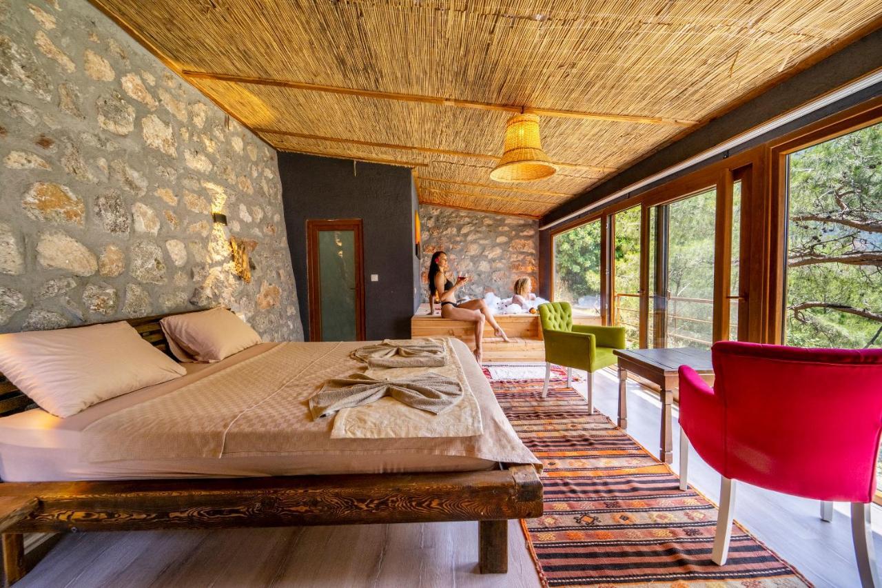 Manzara Bungalow Bed and Breakfast Fethiye Buitenkant foto
